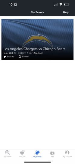 Chargers Tickets