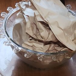 Heisey Lariat Punch Bowl 