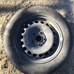 2001 Vw Jetta Rim Spare Tire