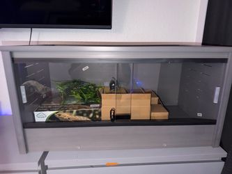 Brand new reptile enclosure and equipment