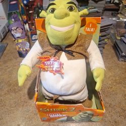 Vintage Talking Shrek 2004 Brand New $25 Or Best Offer