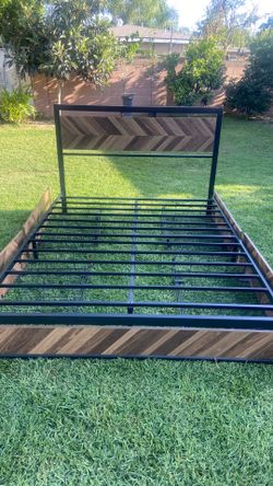 Queen bed frame