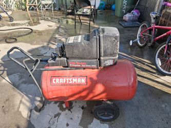 Craftsman's dirty gallon compressor