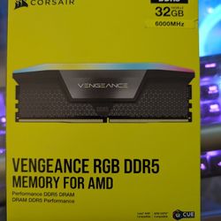 Corsair Vengeance 32GB RGB DDR5 RAM