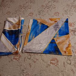 New 4 Sofa Pillow Covers 17"x17"