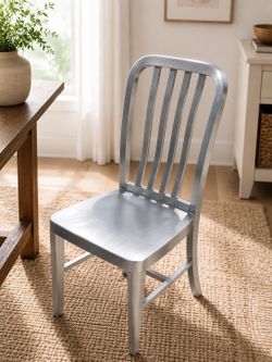 Crate & Barrel Aluminum Chairs – Indoor/Outdoor – Sold Individually or as a Set