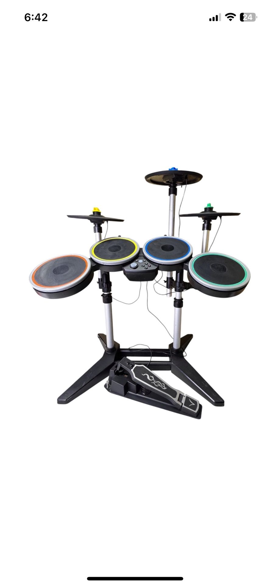 Rockband 4 Wireless Drum Set & Pro Cymbals 