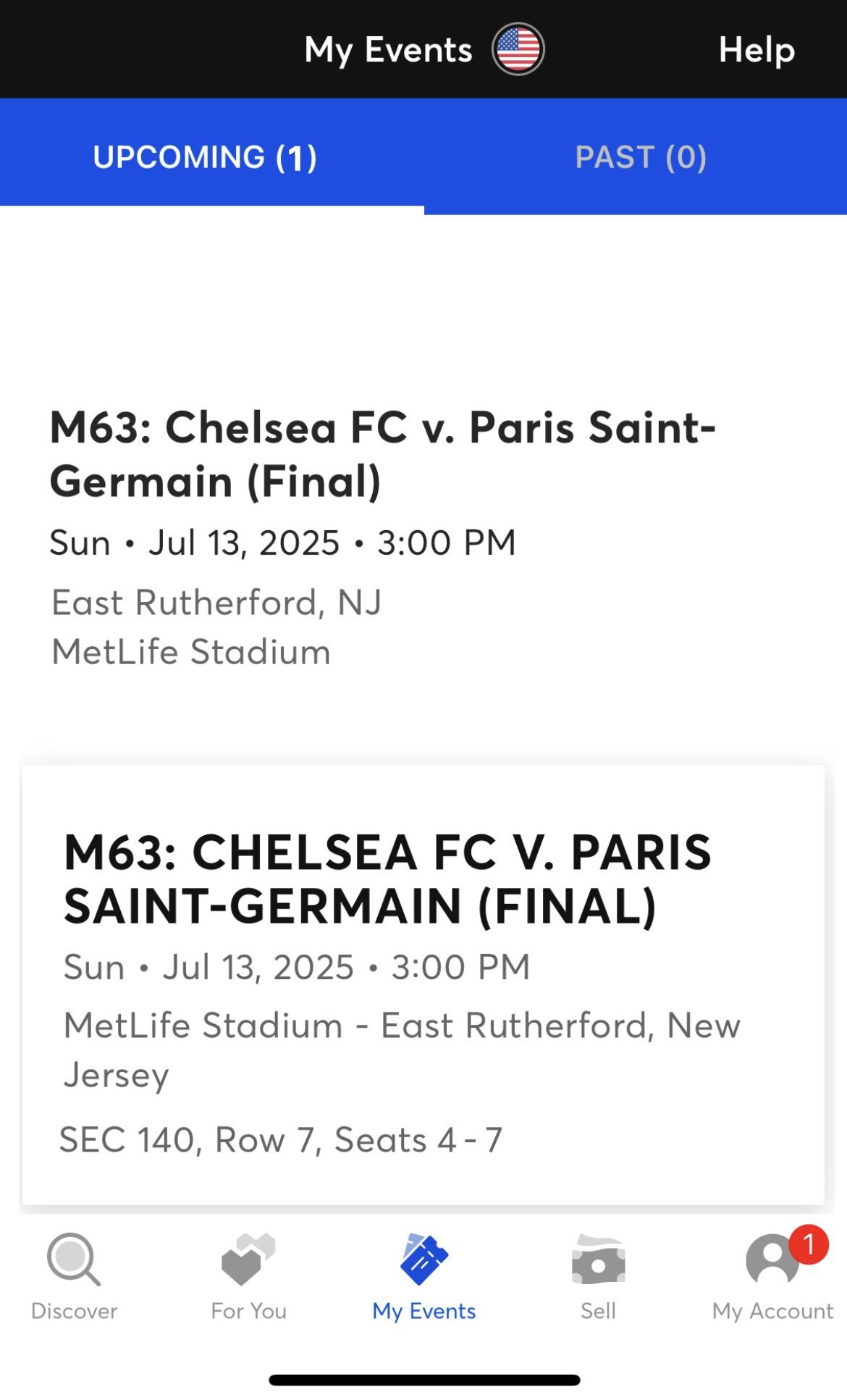 PSG vs Chelsea Final Sunday