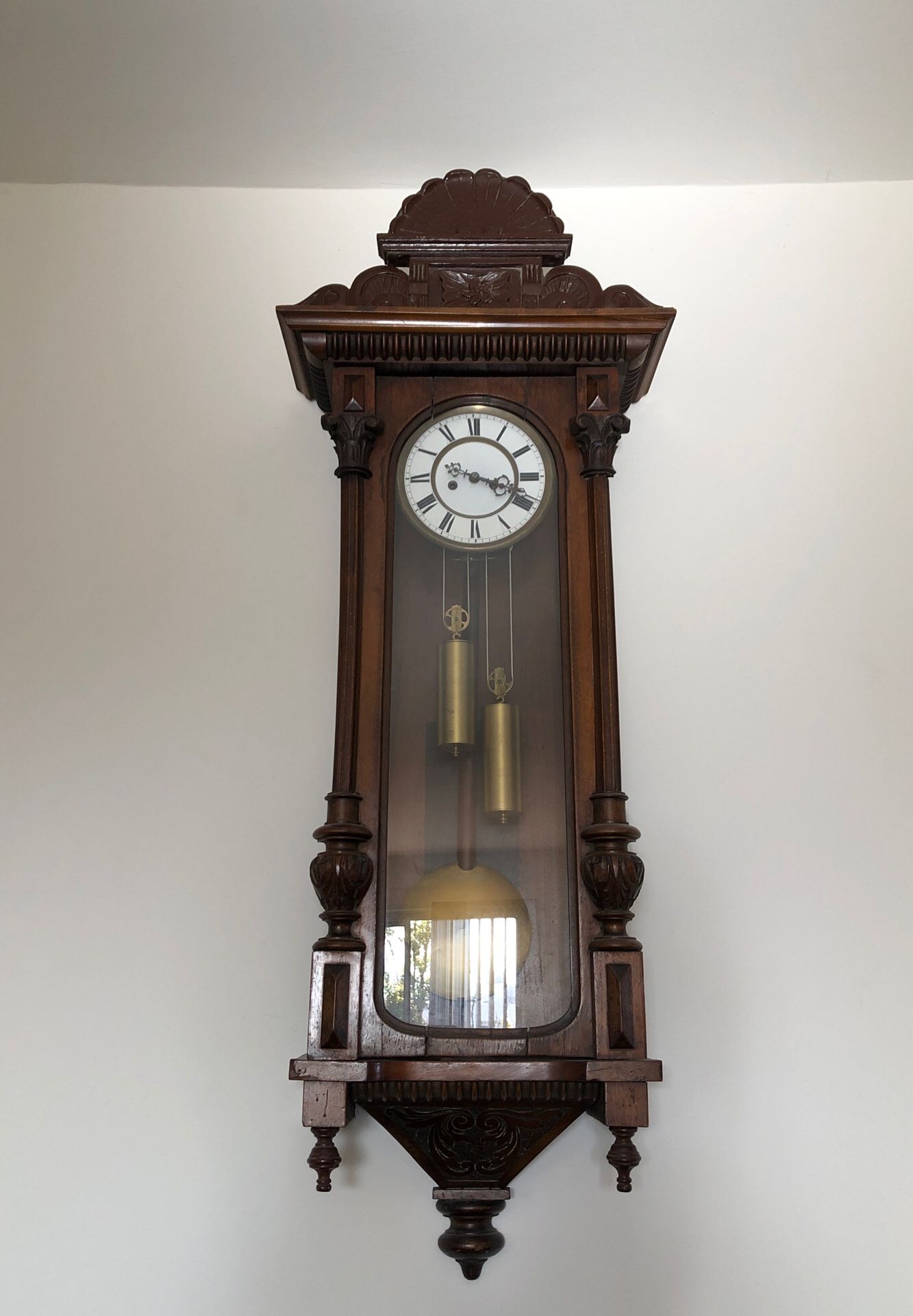 Gustav Becker Antique Vienna Regulator Clock