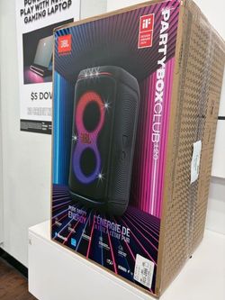 🚨 PartyBox Club 120 Blowout – Wireless, RGB Lights, Mic Input, Bluetooth & More! Just $449 or $1 Down and Up to 1-Year Warranty Included