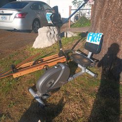Nordic Trac And Exercise Bicycle
