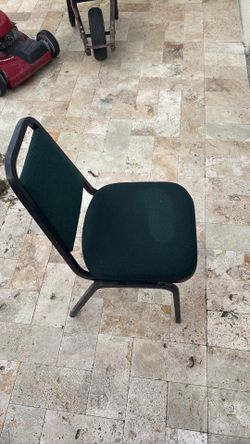 Metal chairs