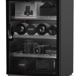 80L Dehumidifying Dry Cabinet Box, Digital Control Quiet and Energy Saving, 4 Layers