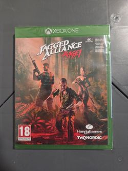 Factory Sealed Jagged Alliance Rage Xbox One Game