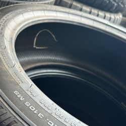 Set Of 245/45R20 Continental Procontact All Season Tires