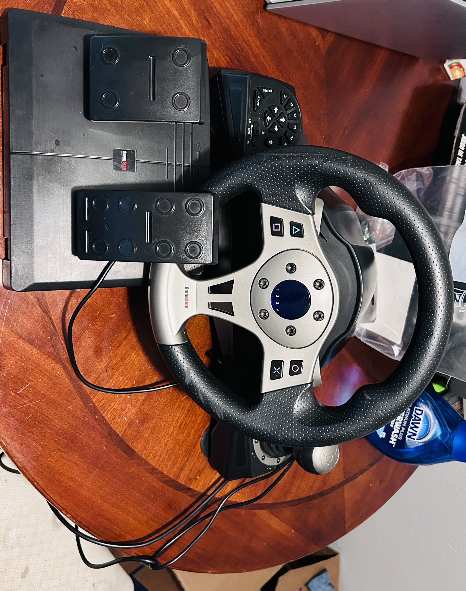 PS3 Steering Wheel With Pedals Wired