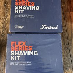 Freebird FlexSeries Electric Head & Body Hair Shaver - Mens Cordless Rechargeable Wet/Dry Skull Bald Head Back & Groin Waterproof Razor with Rotary Bl