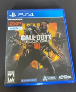 Call of Duty: Black Ops 4 for the PlayStation 4, released in 2018.
