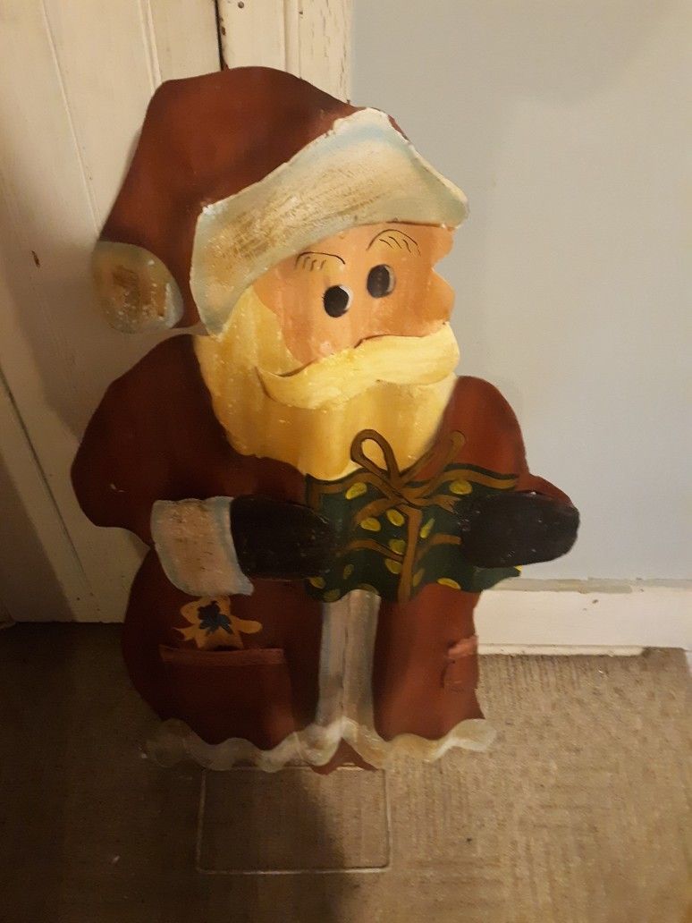 Metal santa