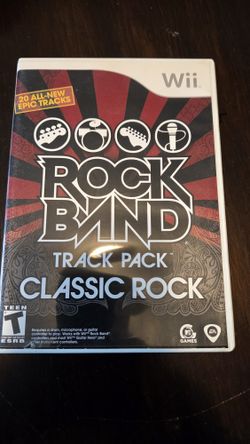 Wii Rock Band Track Pack Classic ROCK