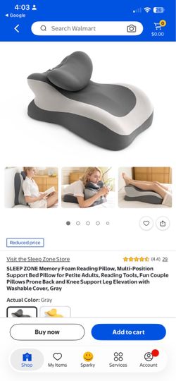 New memory foam reading pillow
