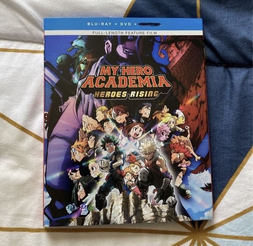 My Hero Academia (MHA/BNHA) HEROES RISING, Blu-Ray & DVD (No Digital Copy), $10
