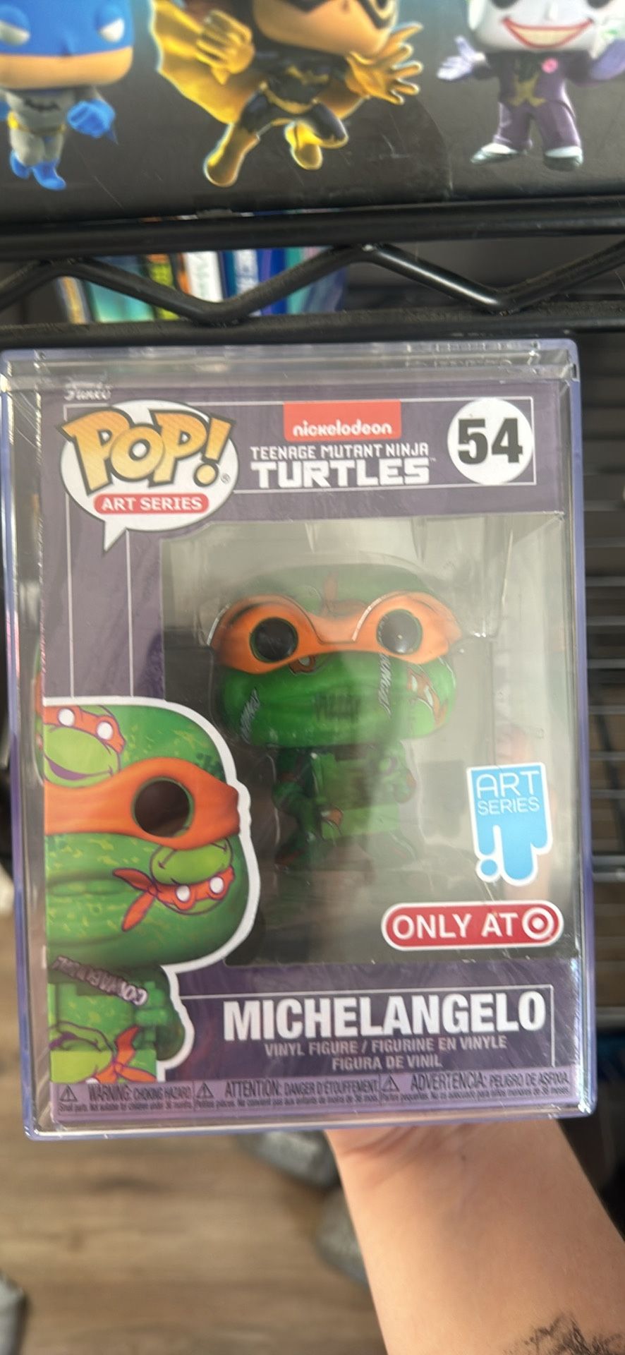 Funko Pop Art Series Michelangelo
