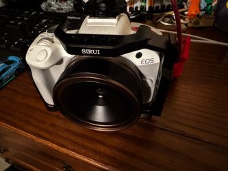 Canon EOS R50 + Polar Pro Light Leak Lens + cage