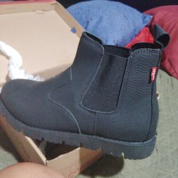 Black Levi Boots