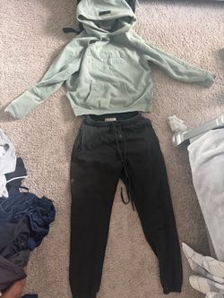 Fear of God Essentials Hoodie – Sage Green