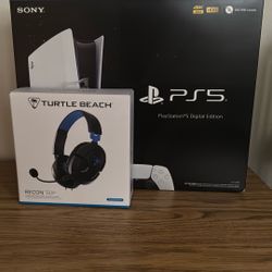 Digital Ps5 & Headset 