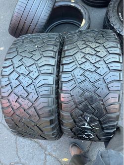 2 tires 33x12.50r20 Advanta $150 For Both Mounted and Balanced