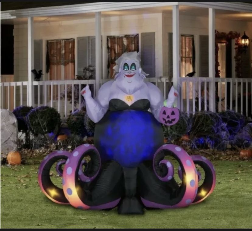 Gemmy Disney Little Mermaid Ursula 6FT Halloween Inflatable - Brand New in Box