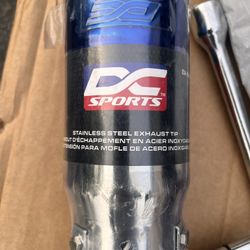 Dc Sport Blue Tip Exhaust 