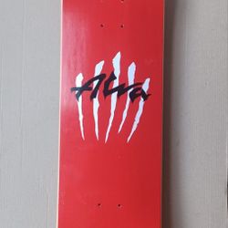 Alva Scratch Logo Skateboard Deck - New !!!
