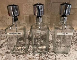 Empty Bar Dispenser Bottles 