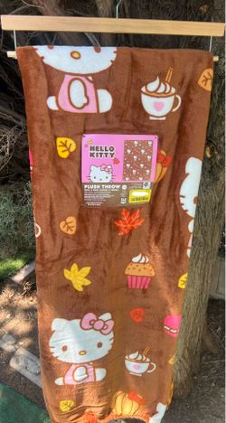 Hello kitty Fall Blanket
