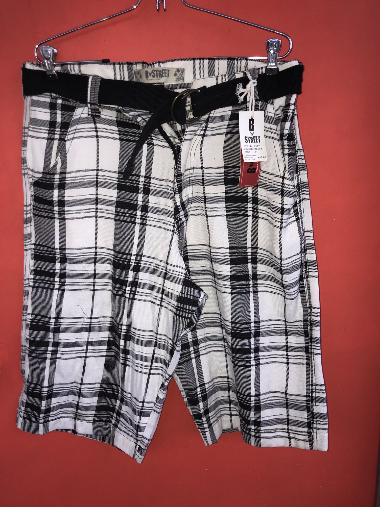 Men’s Plaid Shorts