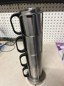 4 Cup Stacked Mugs