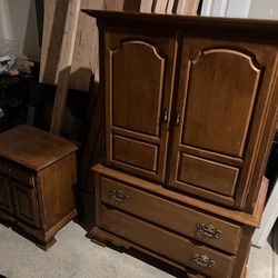 Dresser and Night Stand