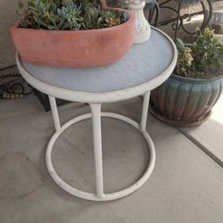 Outdoor Table . My Plants Or Decor Are Not For Sale 