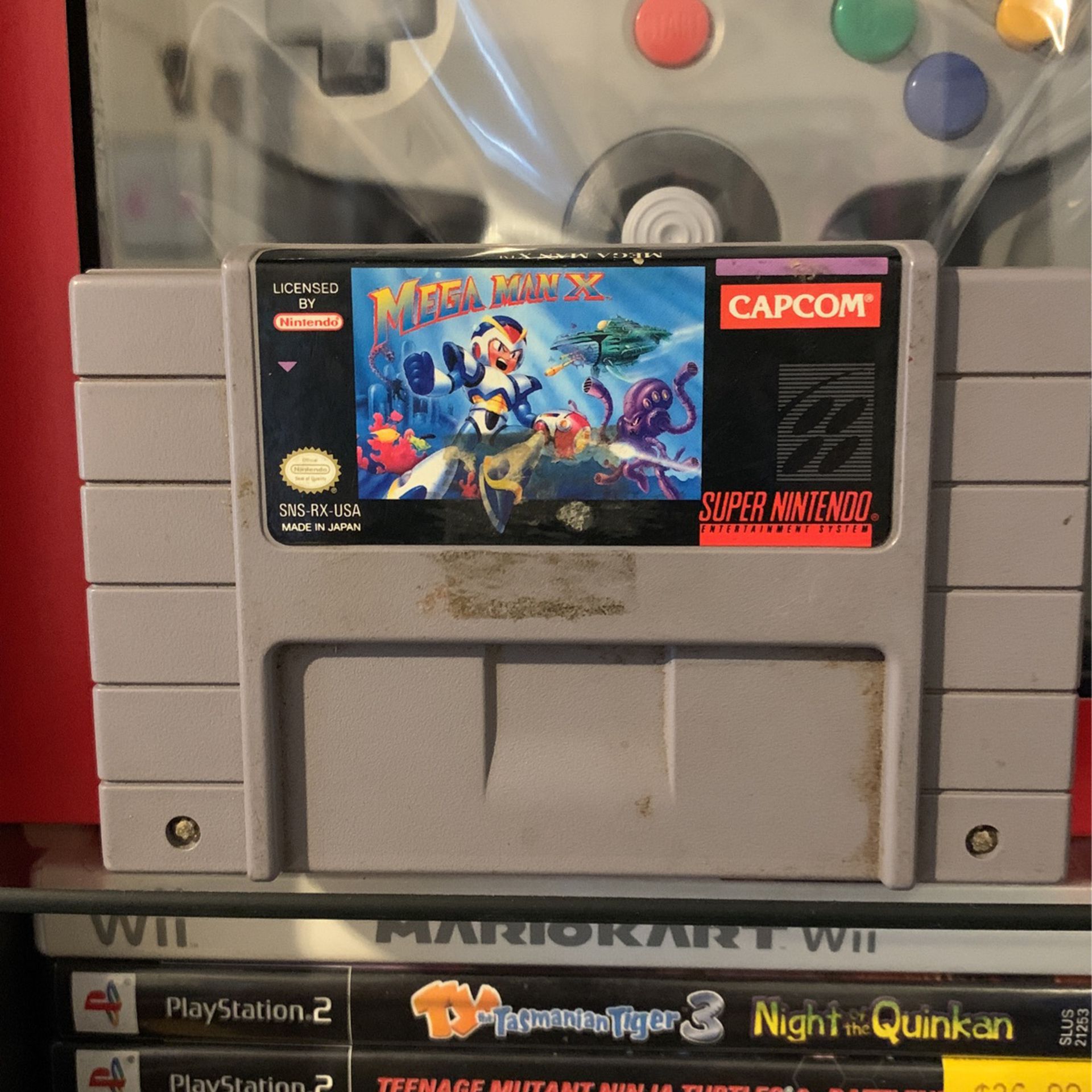 Súper Nintendo Mega Man X 