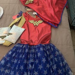 Wonder Women Girls Custome - Youth