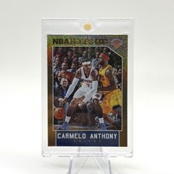 Carmelo Anthony Gold 2015 Hoops Featuring LeBron James