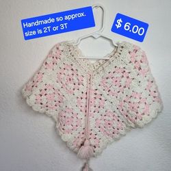 Handmade Shawl Approx. 2T Or 3T
