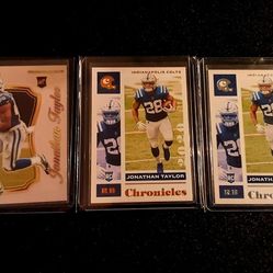Johnathan Taylor Rookie Lot! INDIANAPOLIS COLTS NFL 