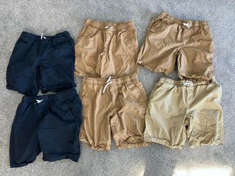 Lot Of 6 Cat & Jack Shorts Kids Size 14 XL