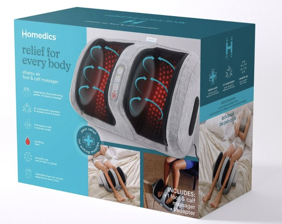 Homedics Shiatsu-Air Foot & Calf Massager