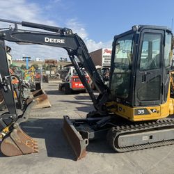 2024 Deere 35P Excavtor with Only 90 Hours
