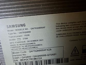 Samsung Qn800a8k neo LED